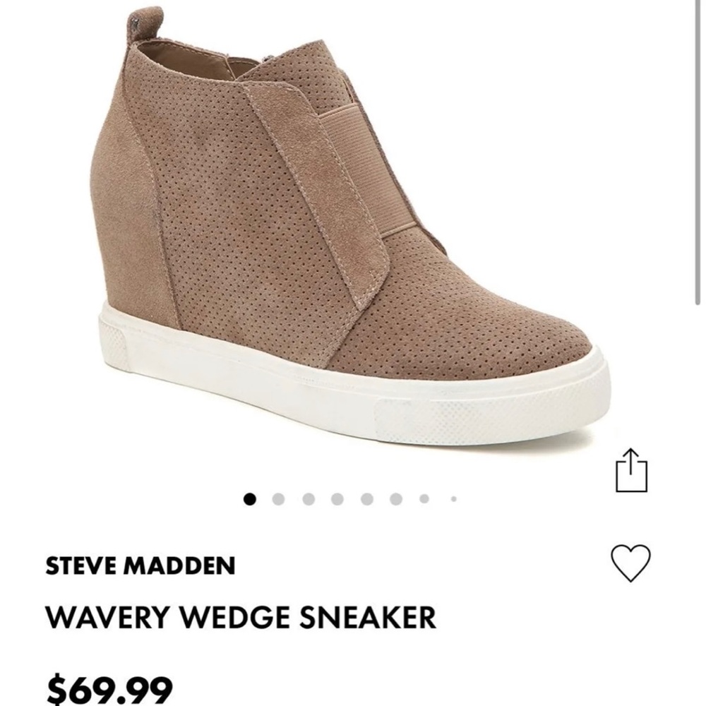 Steve Madden Wavery Wedge Sneakers